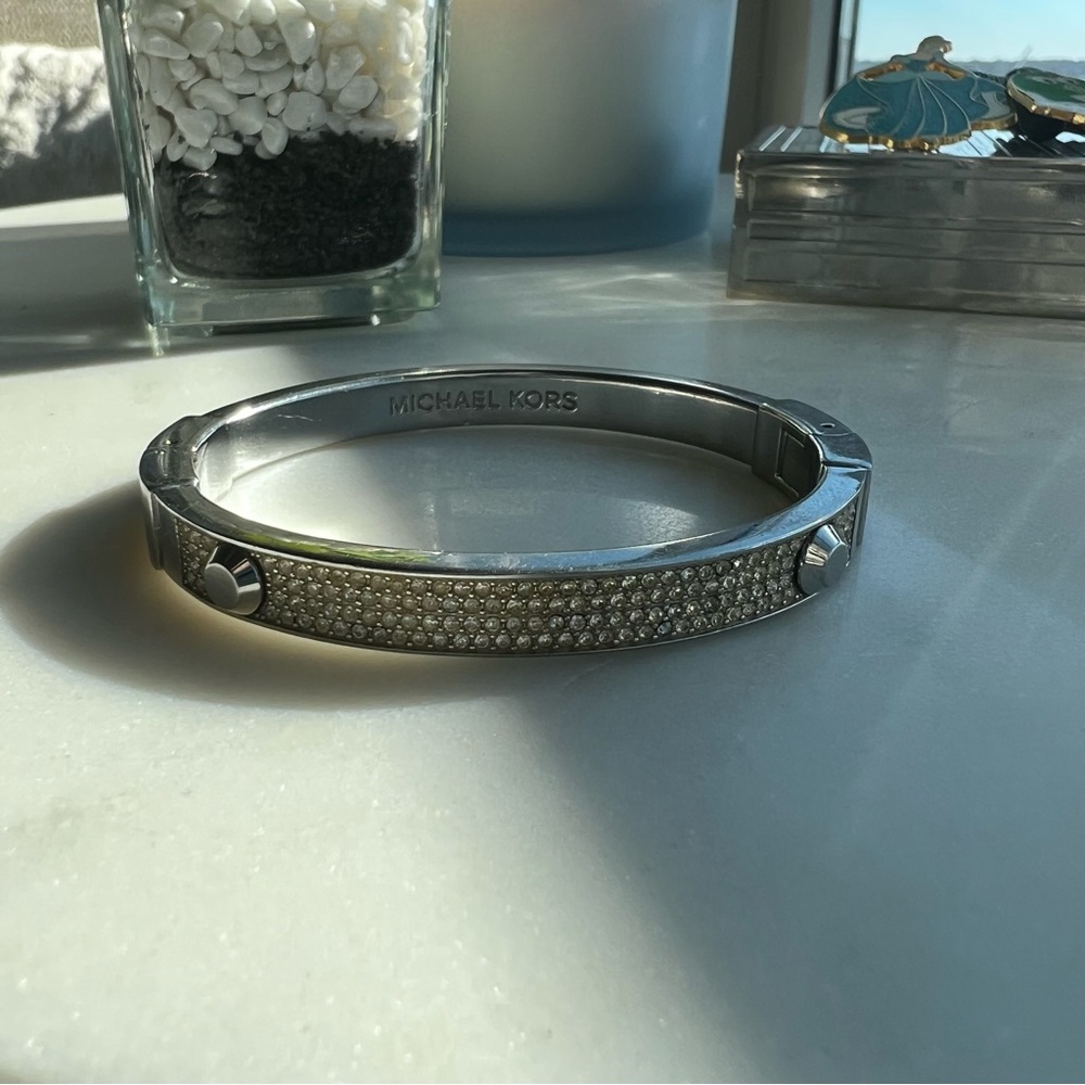 Michael Kors Bracelet / Bangle with rhinestones - Picture 4 of 6